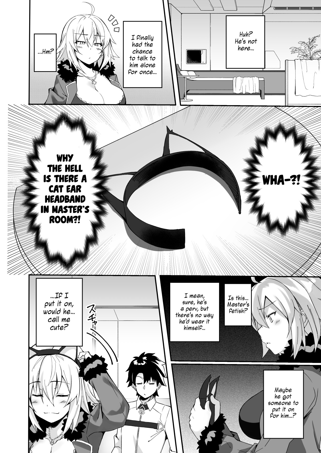 Hentai Manga Comic-Endless Mating with Cat-Eared Jeanne Alter-Read-3